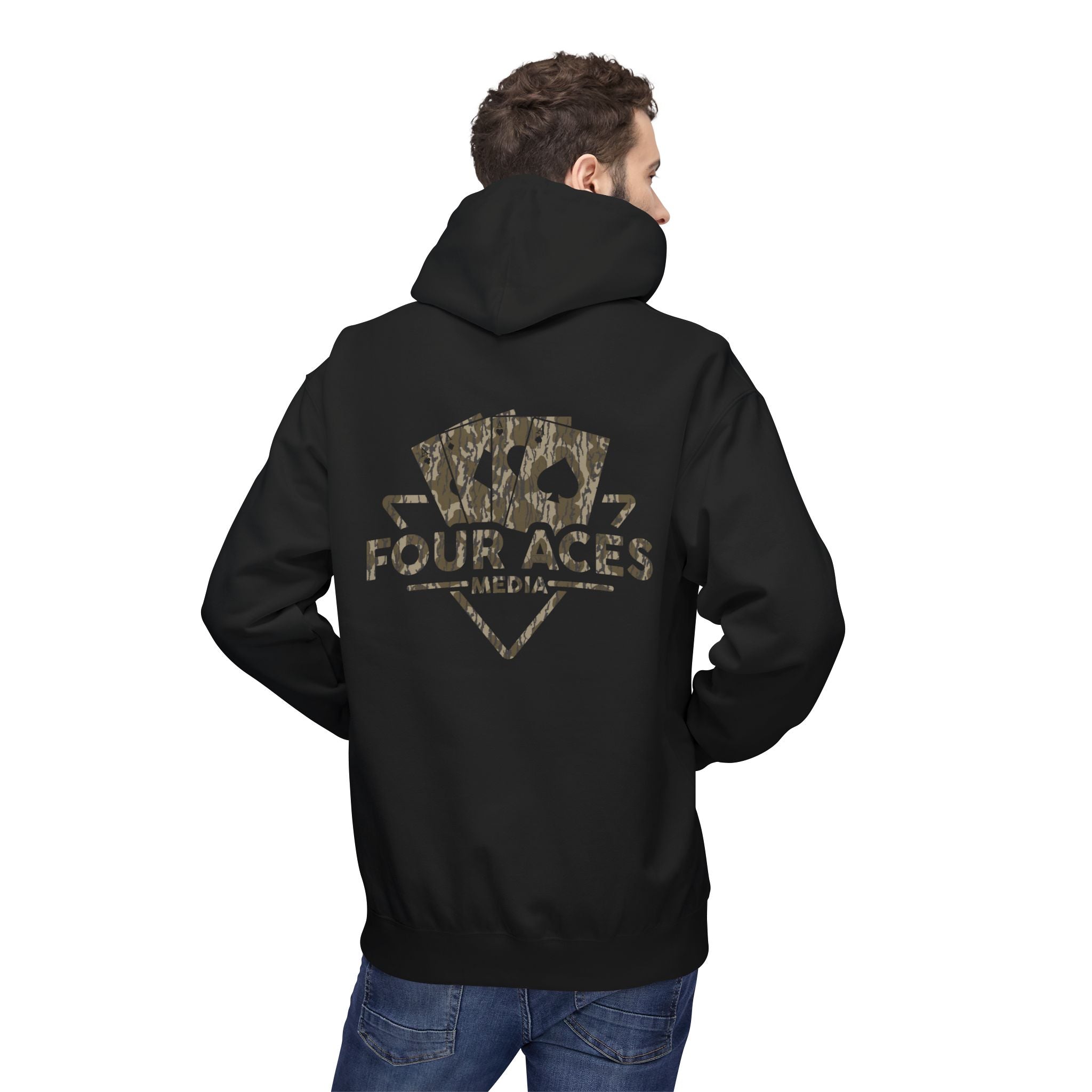 Four Aces Bottomland Camo Hoodie