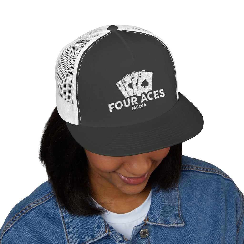 5 Panel Trucker Cap (Embroidery)