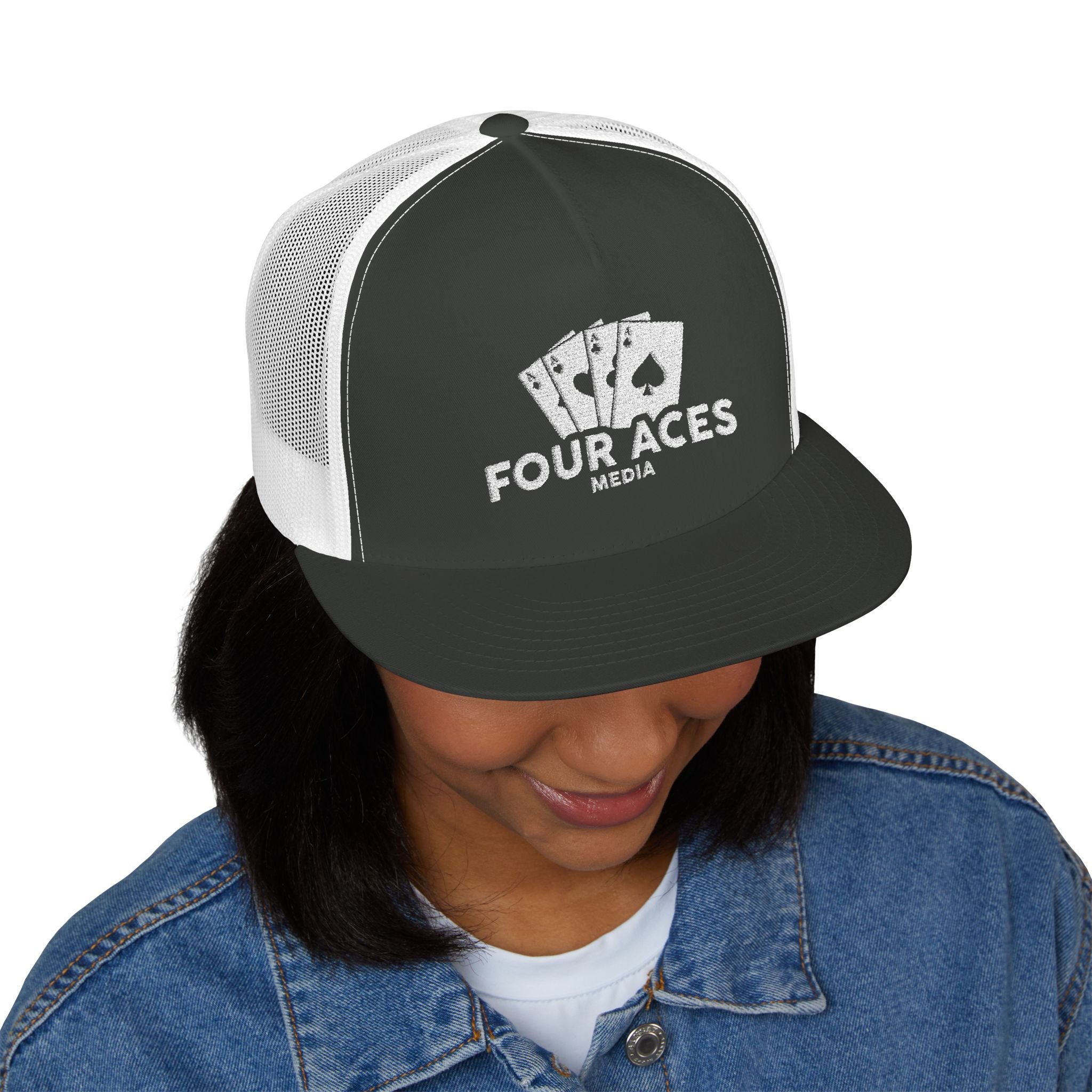 5 Panel Trucker Cap (Embroidery)